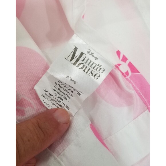 Disney Minnie Mouse XOXO twin size flat sheet - Picture 2 of 3